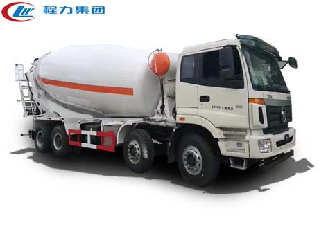 福田欧曼18方水泥搅拌车