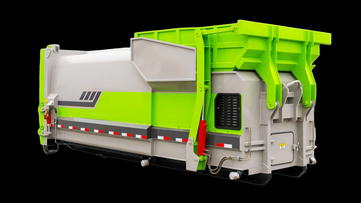 程力勾臂式垃圾车 CLW5180ZXXD6 实拍图五