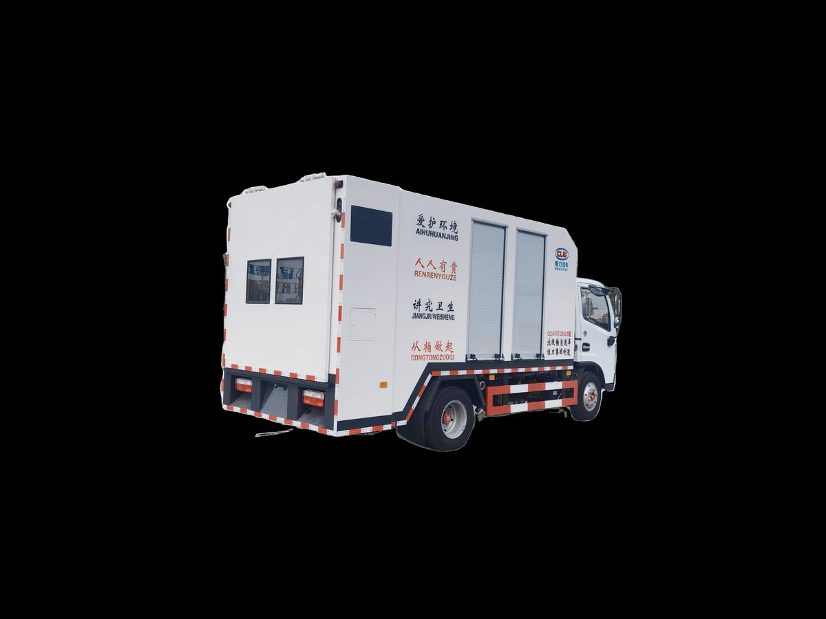 程力挂桶式垃圾车 CLW5180ZZZD6 实拍图三