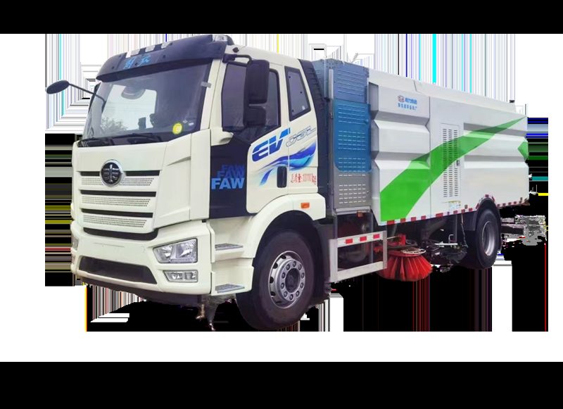 程力纯电动洗扫车 CLW5180TXSBEV 实拍图二