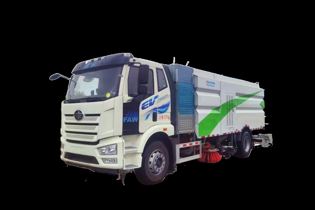 程力纯电动洗扫车 CLW5180TXSBEV 实拍图五