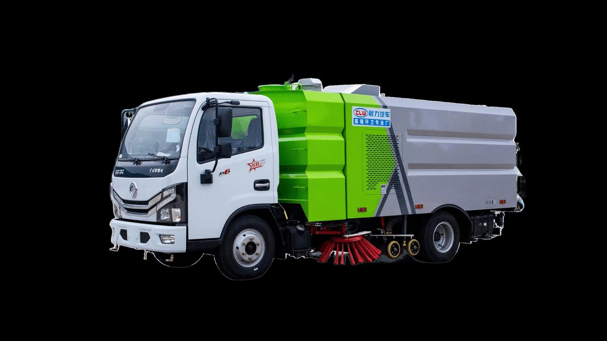 程力洗扫车 CLW5120TXSD6 实拍图五