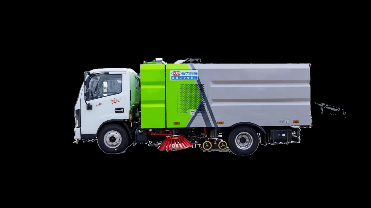 程力洗扫车 CLW5160TXSD6 实拍图三
